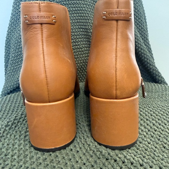 Cole Haan Tan Ankle Booties - Picture 3 of 4